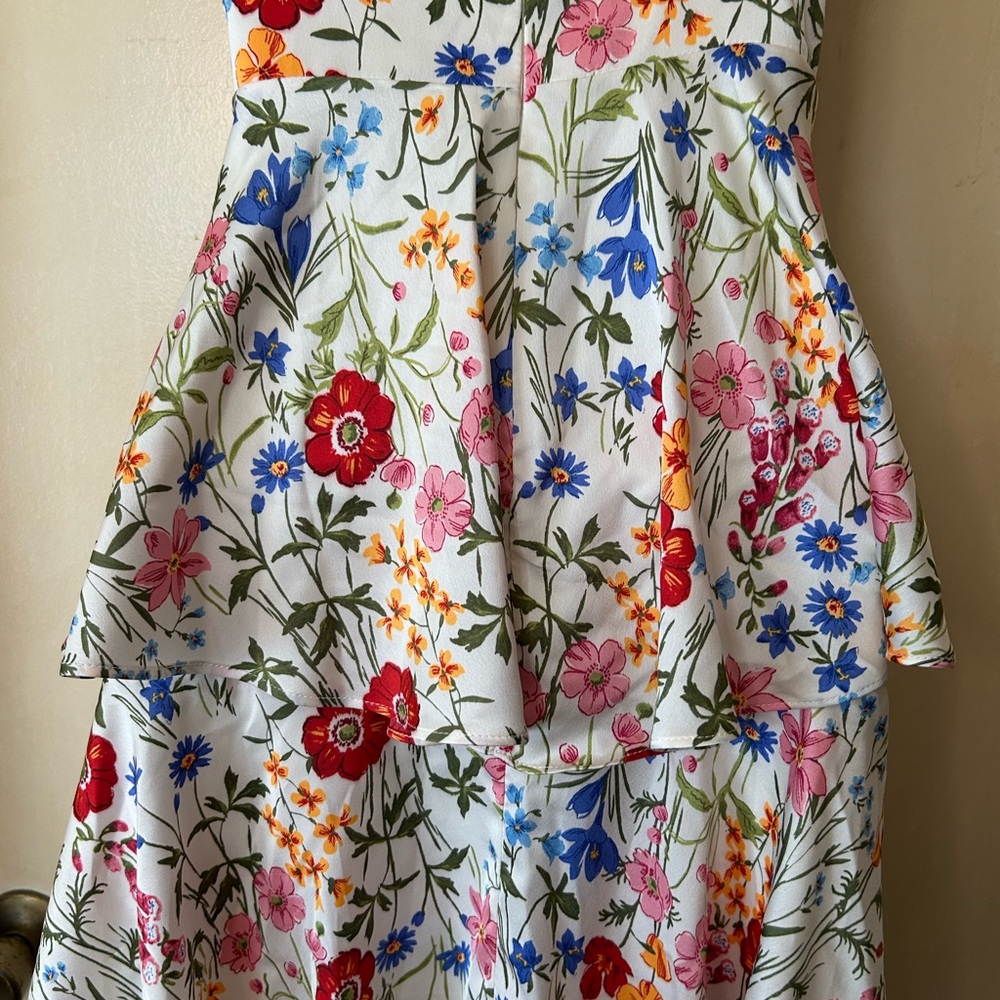 Skies Are Blue Floral Tiered Maxi Dress size XS - Picture 7 of 11